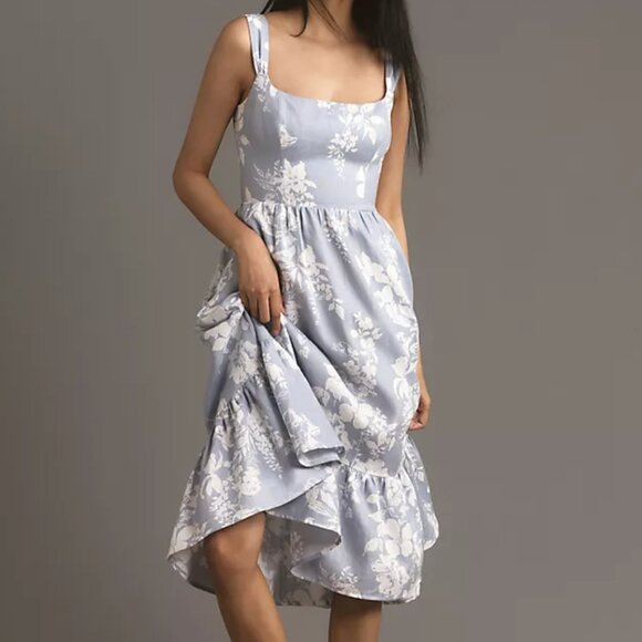 Reformation Bucatini Dress Size 10 - Picture 2 of 14